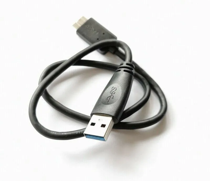 0.45M USB 3.0 PC Data SYNC Cable For Toshiba Portable HDTC605XS3A1 HDTC605XK3A1