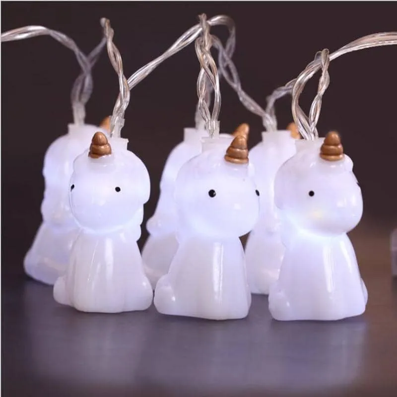 10pcs LED Unicorn Party Lights