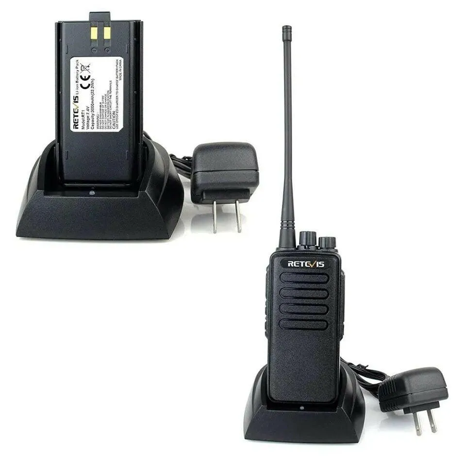 10W Powerful Walkie Talkie Long Range 10 km Retevis RT1 UHF High Class Two-way Radio walkie-talkie for Hunting Business