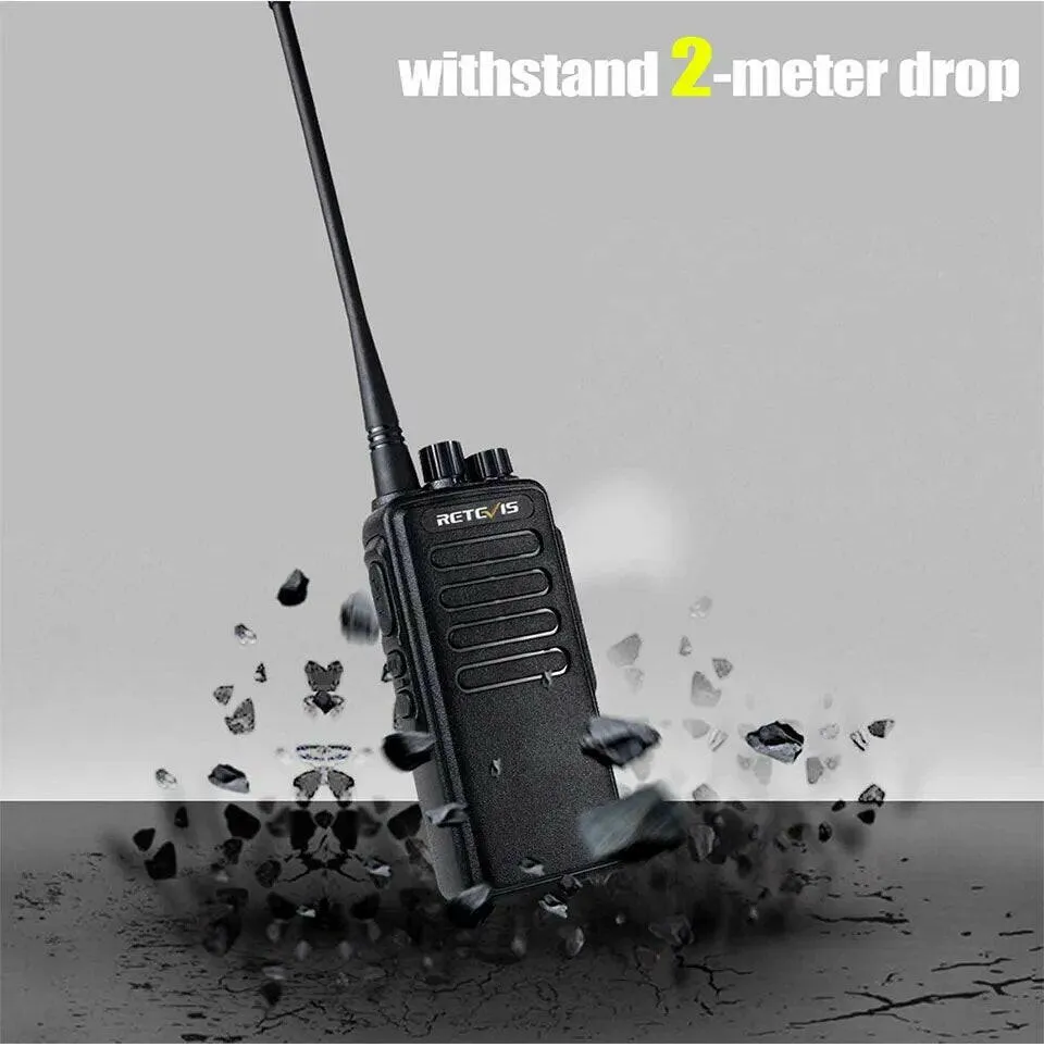 10W Powerful Walkie Talkie Long Range 10 km Retevis RT1 UHF High Class Two-way Radio walkie-talkie for Hunting Business