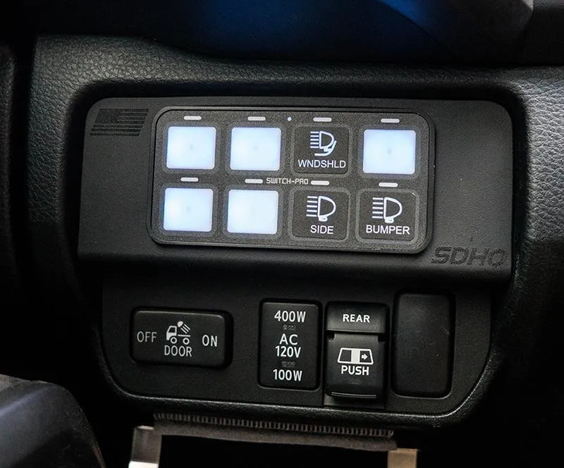 '16-19 Toyota Tacoma SDHQ Built Switch Pros OEM Keypad Mount