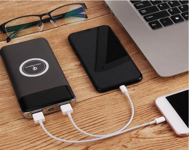 2 in 1 Function Wireless Charger   Powerbank