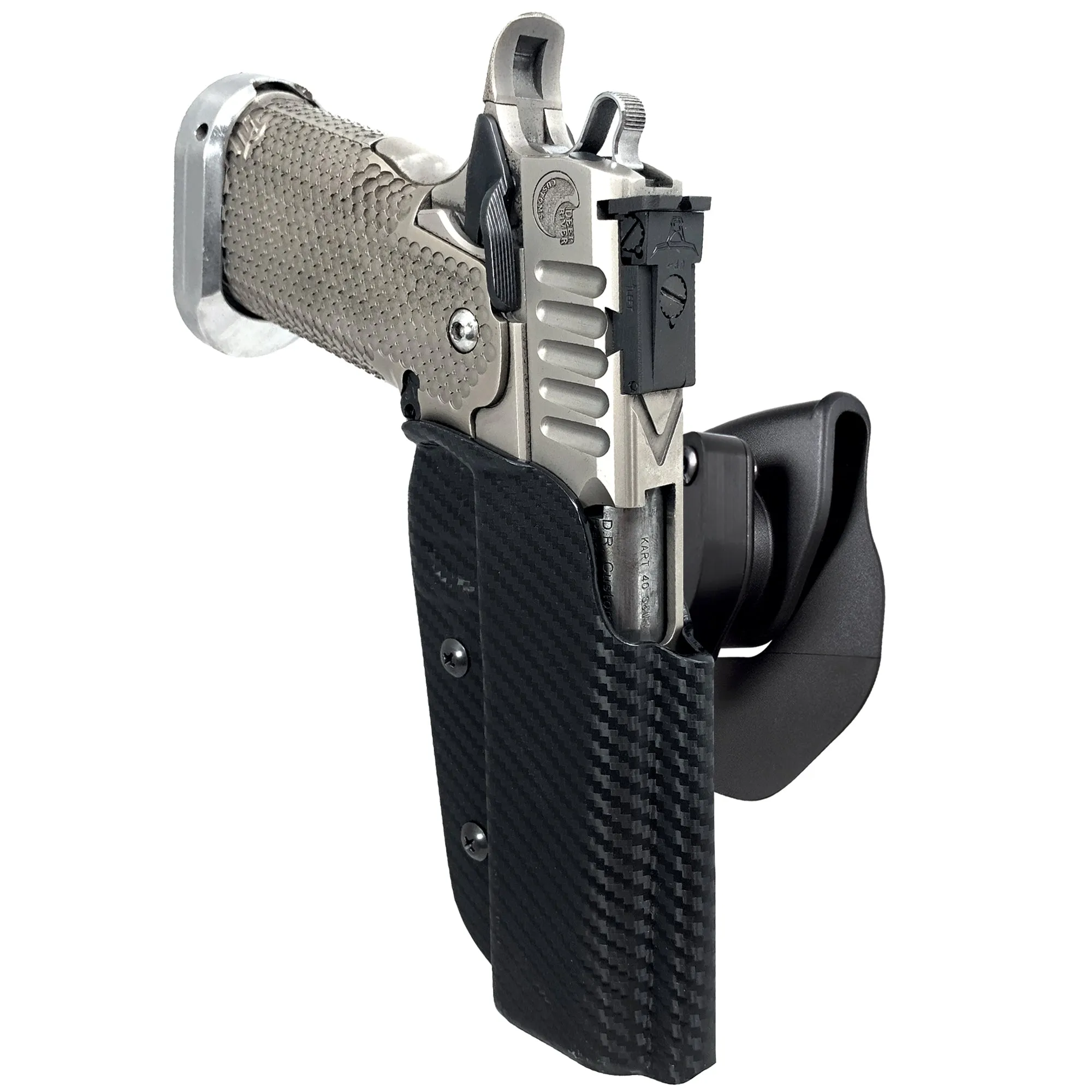 2011 5'' w/ Full Dust Cover OWB Quick Release Paddle Holster