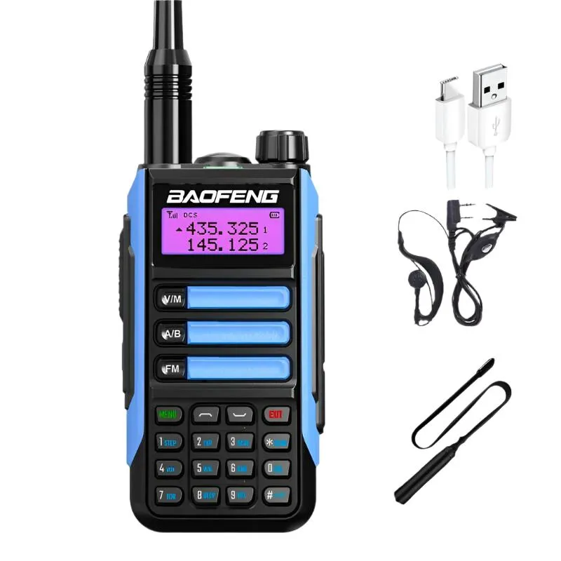 2023 Baofeng UV-16 MAX V2 Professional 10W Upgraded Of UV-5R UV-10R Walkie Talkie IP68 Waterproof Long Range Dual Band Ham Radio