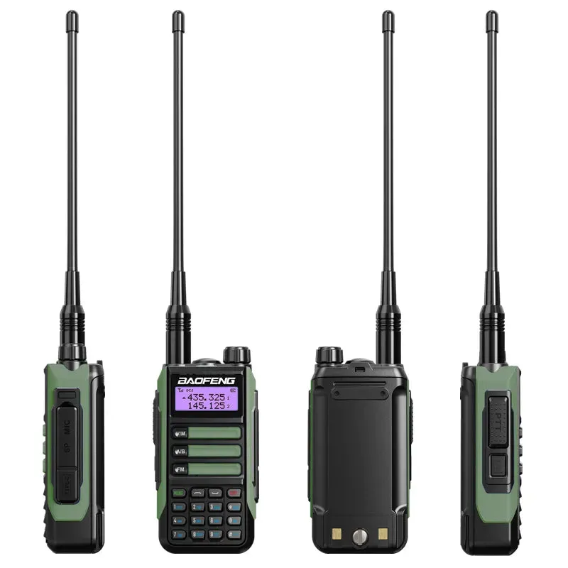 2023 Baofeng UV-16 PRO V2 Professional 10W Upgraded Of UV-5R UV-10R Walkie Talkie IP68 Waterproof Long Range Dual Band Ham Radio