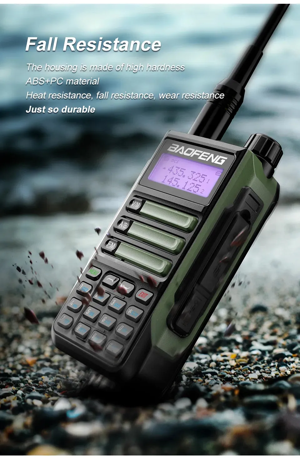2023 Baofeng UV-16 PRO V2 Professional 10W Upgraded Of UV-5R UV-10R Walkie Talkie IP68 Waterproof Long Range Dual Band Ham Radio