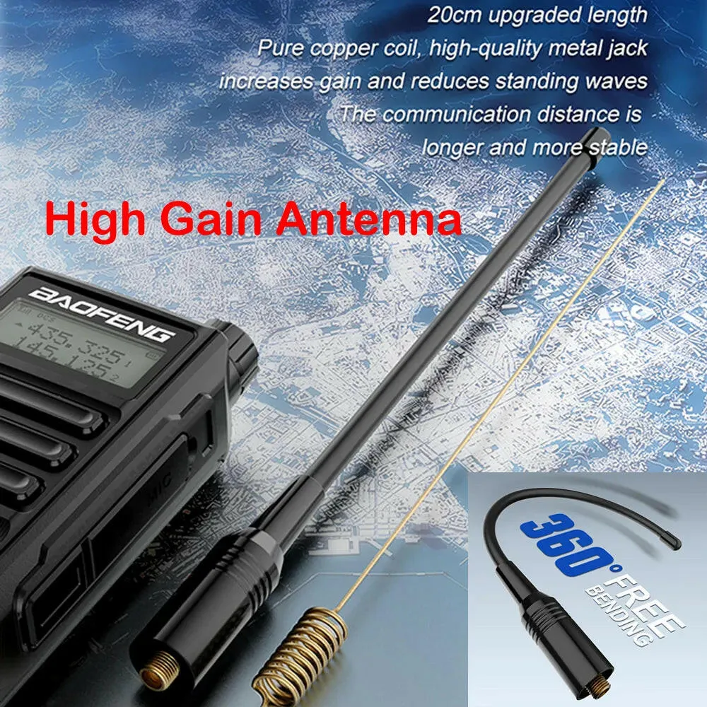 2023 Baofeng UV-16 PRO V2 Professional 10W Upgraded Of UV-5R UV-10R Walkie Talkie IP68 Waterproof Long Range Dual Band Ham Radio