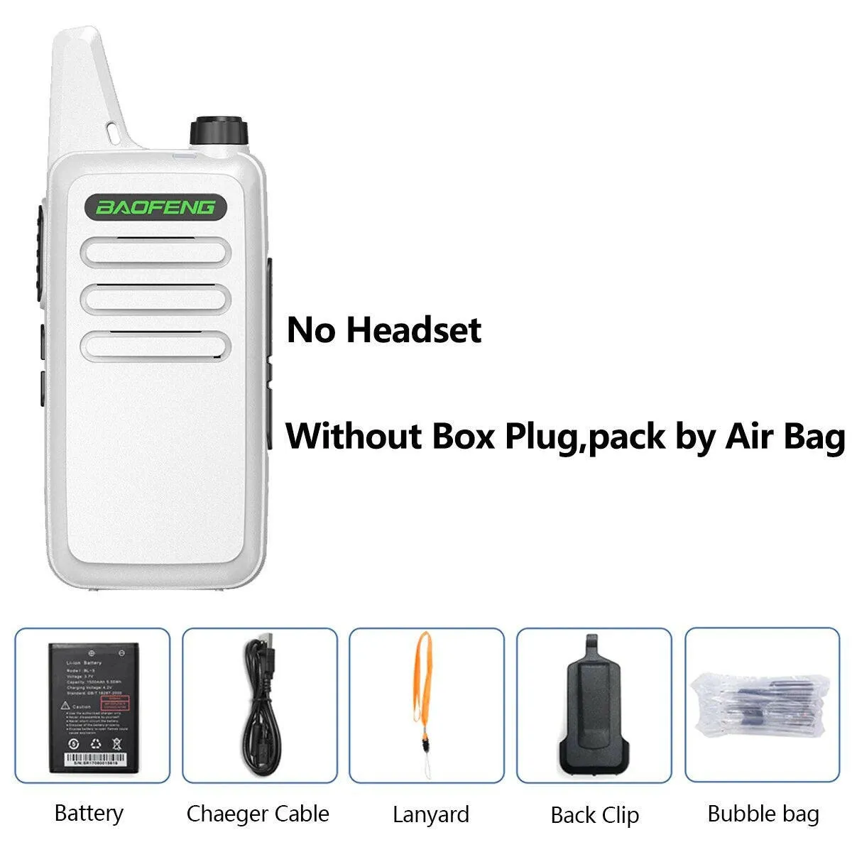 2PCS Baofeng BF-T20 5W Portable Mini Walkie Talkie VOX Charging USB For BF-C9 BF-888S KD-C1 Two Way Radio  Hotel Hunting