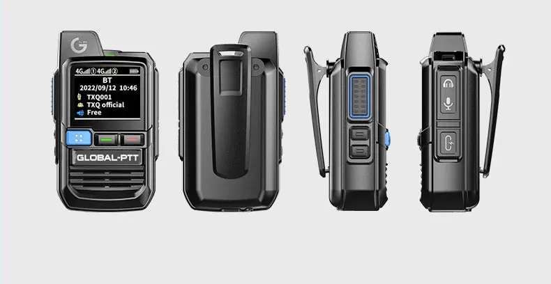 2PCS global-ptt global walkie talkie Wurui G0 POC mini radio commutator radios long range profesional Two-way radio internet