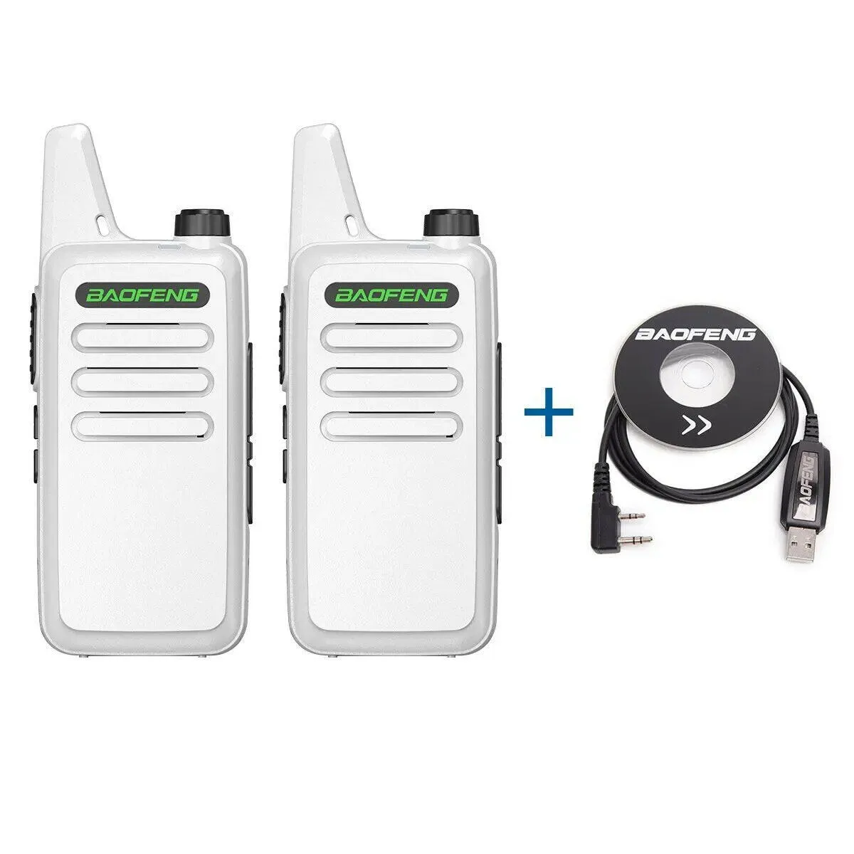 2PCS Mini Walkie Talkie Baofeng BF-T20 PortableTwo Way Radio Charging USB VOX For BF-C9 BF-888S KD-C1 for Station Hotel Hunting