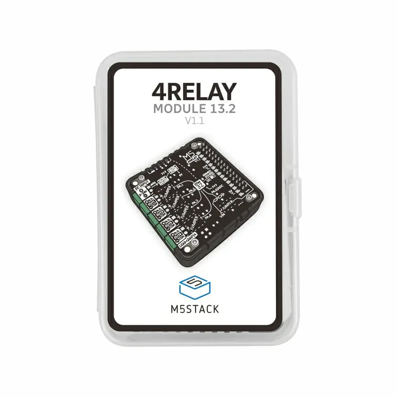 4-Channel Relay 13.2 Module V1.1 (STM32F030)
