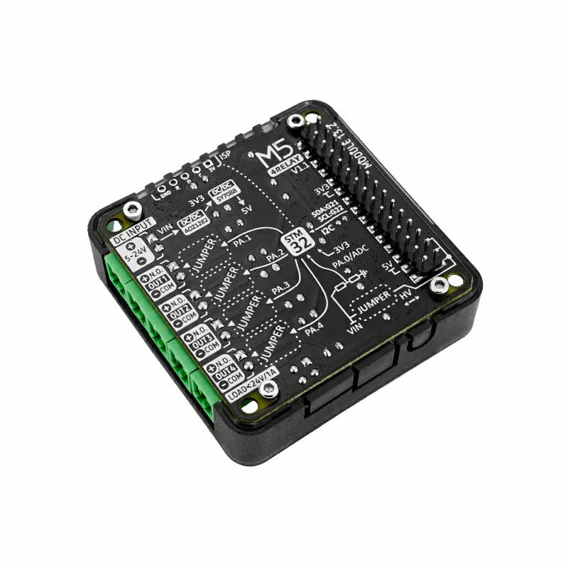 4-Channel Relay 13.2 Module V1.1 (STM32F030)