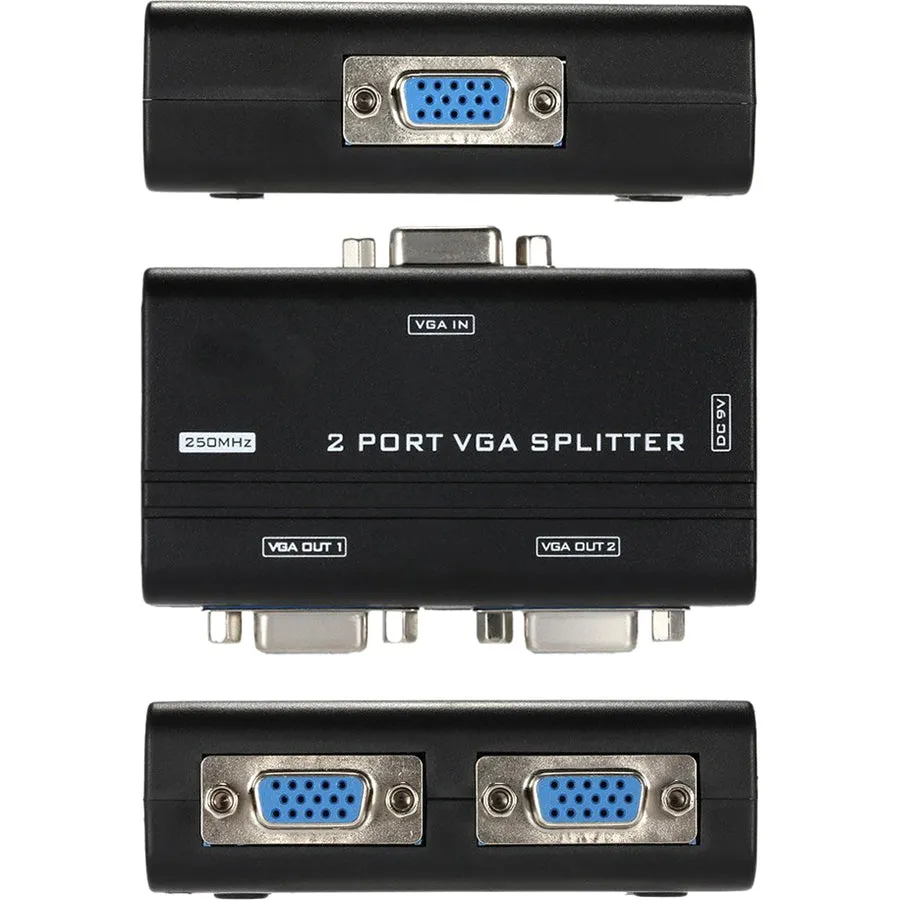 4Xem 2-Port Vga Splitter 250 Mhz