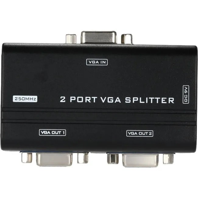 4Xem 2-Port Vga Splitter 250 Mhz