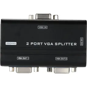 4Xem 2-Port Vga Splitter 250 Mhz