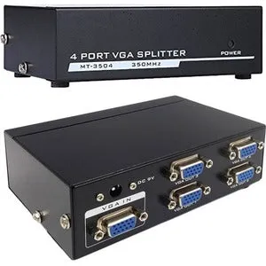 4Xem 4-Port Vga Splitter 350 Mhz