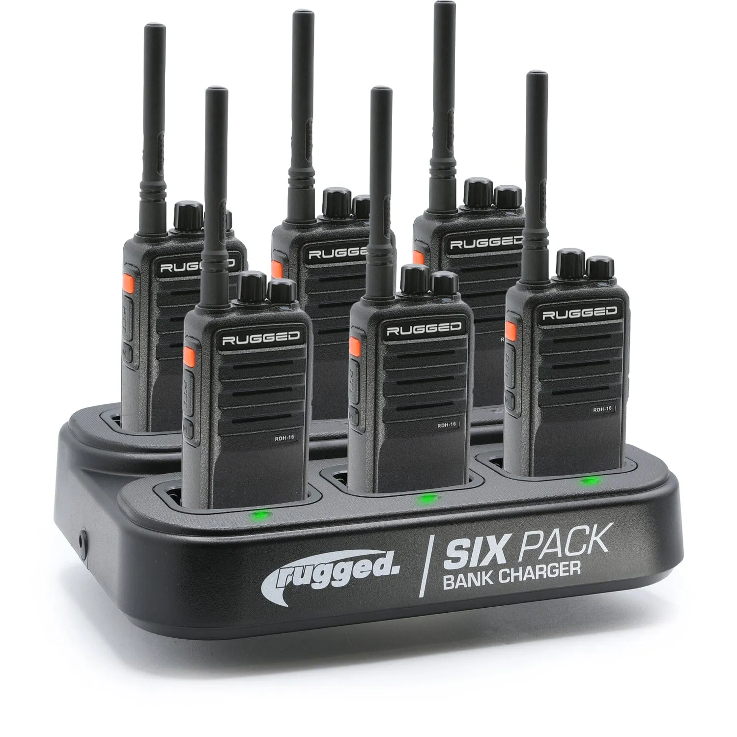 6 Radio Bank Charger - RDH16 UHF or VHF Handheld Radios