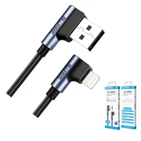 8WARE Premium 1m Apple Certified 90 Degree Angle USB Lightning Data Sync Fast Charging Cable for iPhone 12 X XS XR Max 8 iPad Air Retail ~CB8W-IPHR2