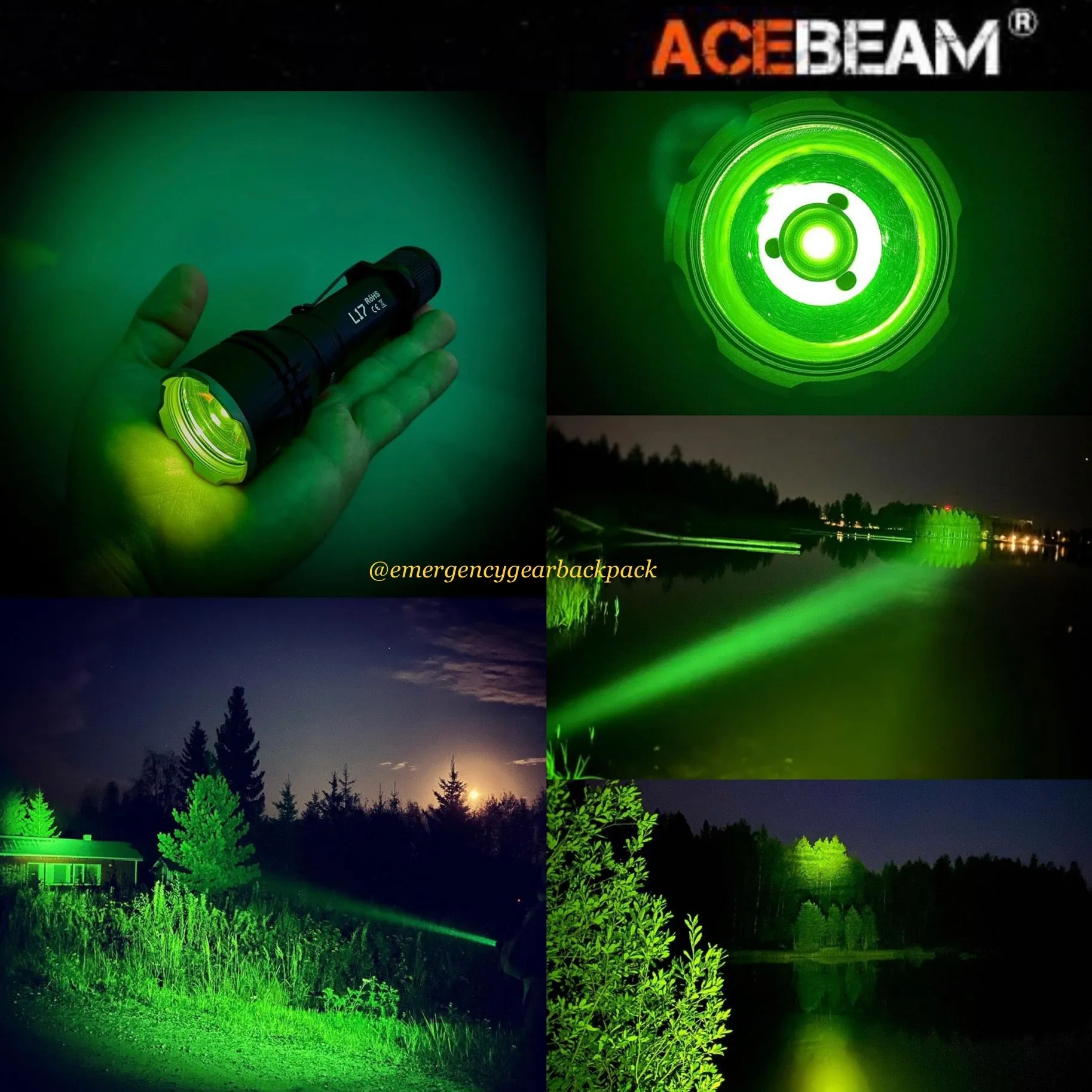 ACEBEAM L17 Ultra-long Range Flashlight
