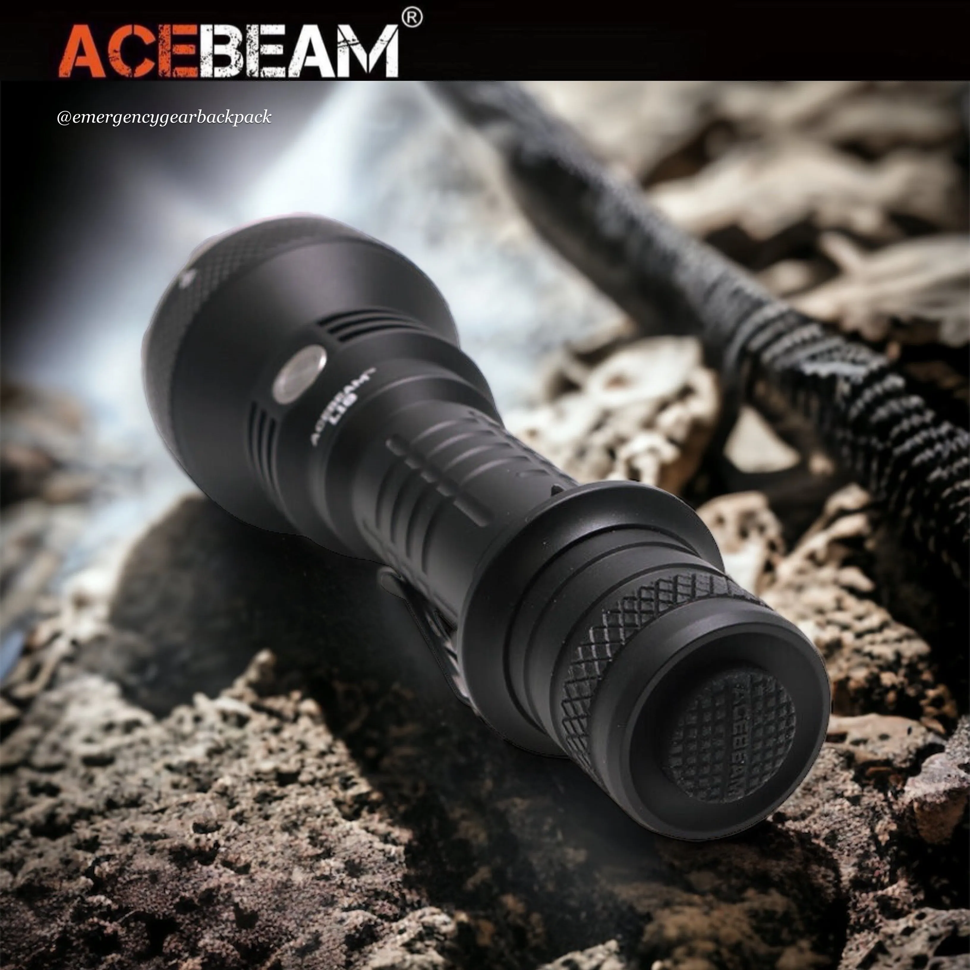 ACEBEAM L18 Ultra-long Range Tactical Flashlight