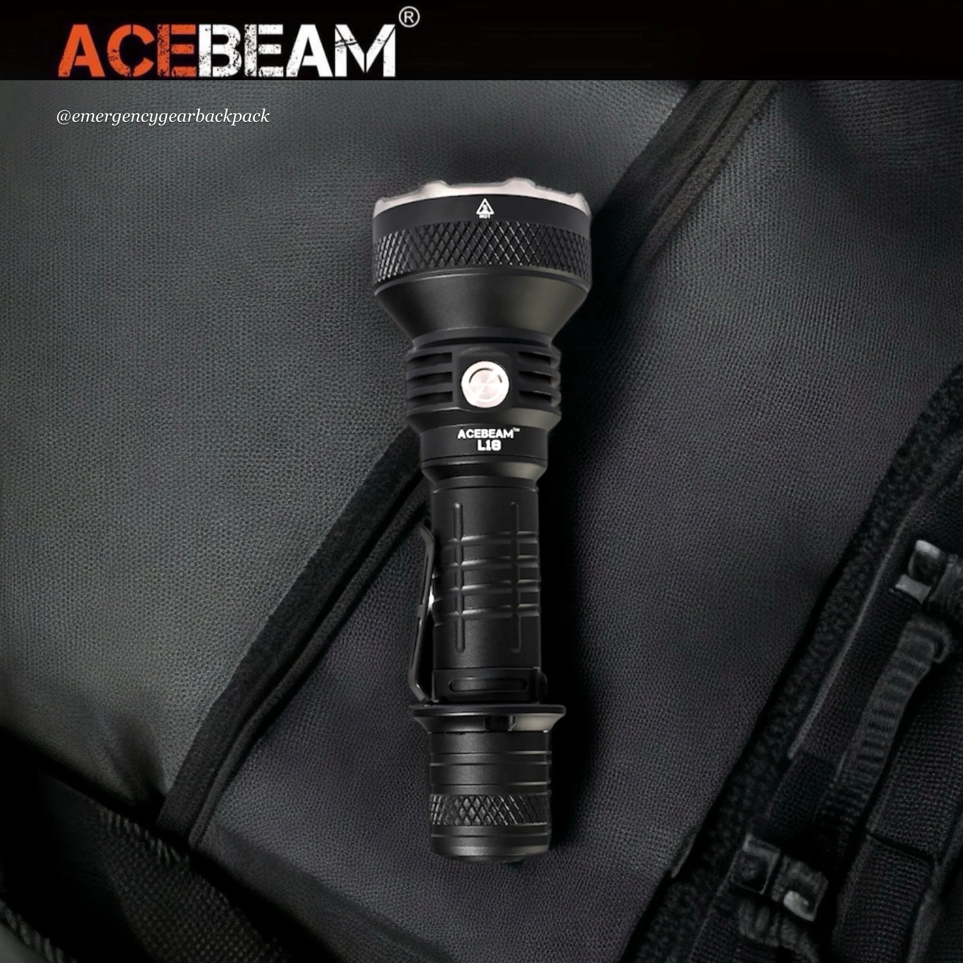 ACEBEAM L18 Ultra-long Range Tactical Flashlight