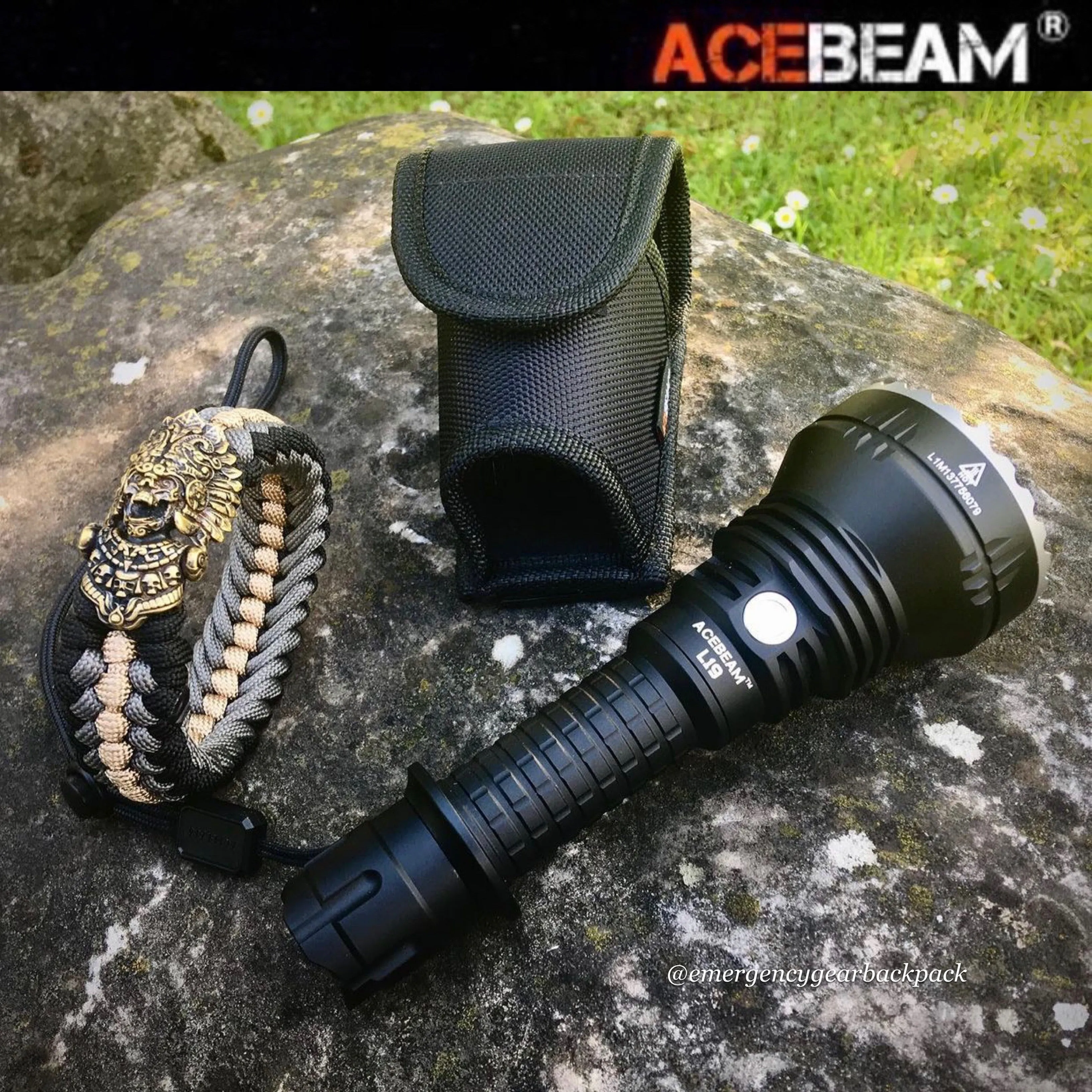 ACEBEAM L19 Long Range Flashlight 1300M