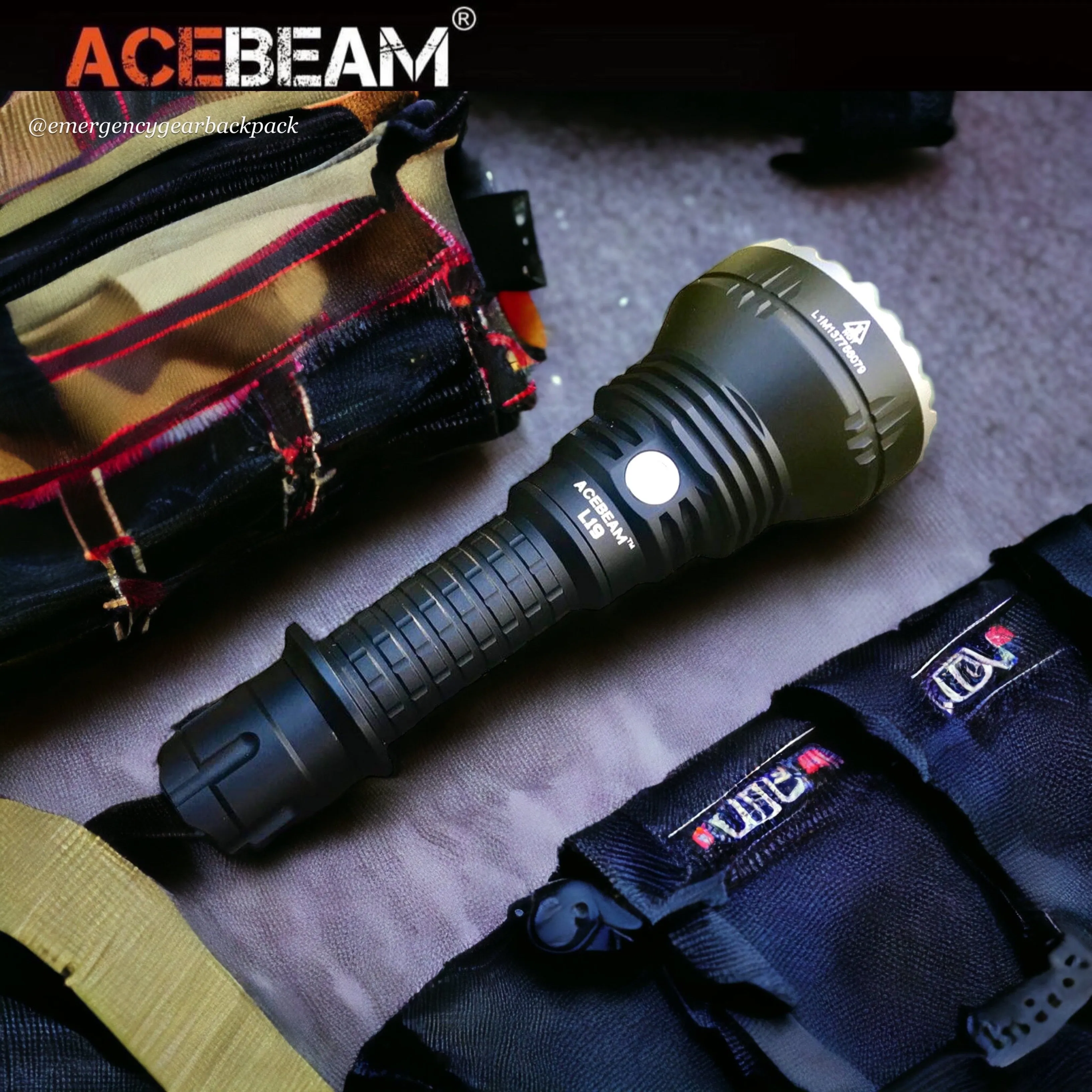ACEBEAM L19 Long Range Flashlight 1300M