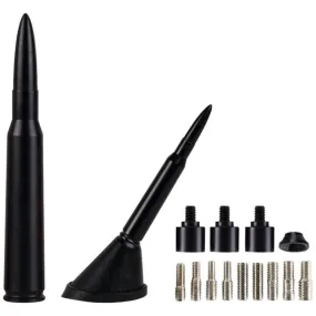 AmmoTenna 30FB 4.25 Billet Aluminum .30 Cal Replica Antenna Mast (Flat Black)