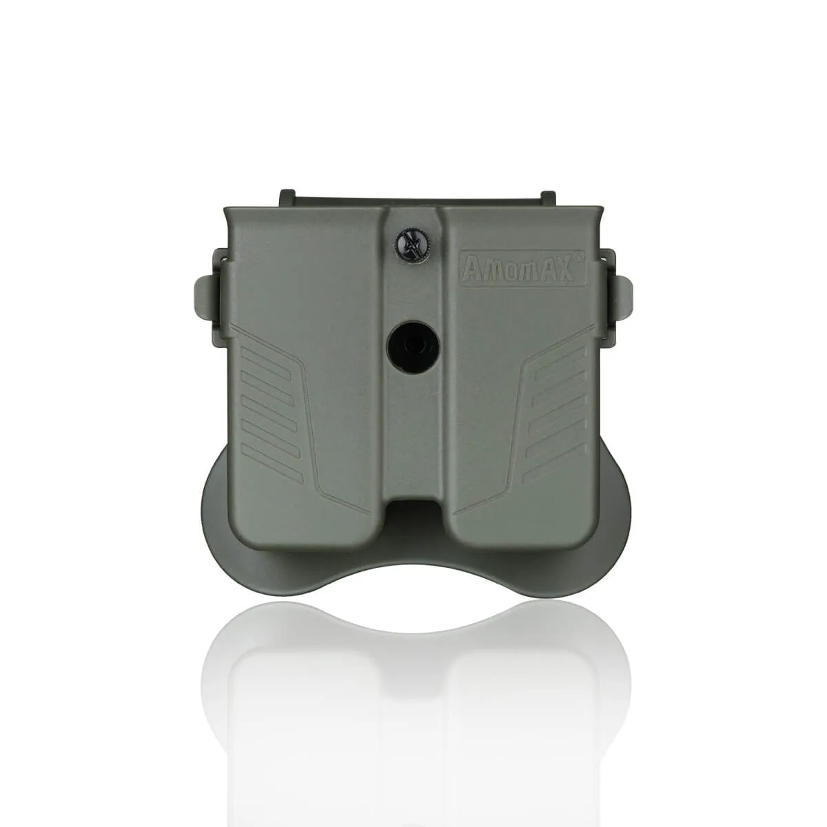 Amomax AM-MPU Universal Double Pistol Magazine Pouch (Black / FDE / OD Green)
