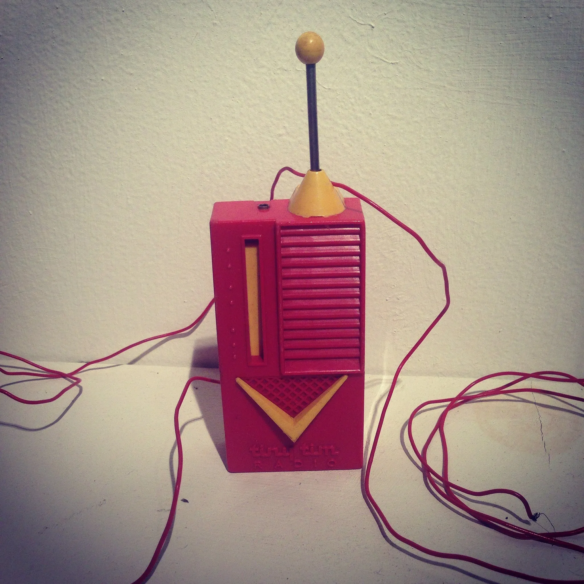 Angelica's trusty walkie talkie