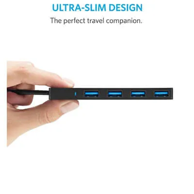 Anker 4-Port USB 3.0 Ultra Slim Data Hub
