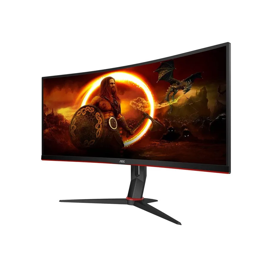 AOC 34" CU34G2X/BK Ultrawide Curved Gaming Monitor