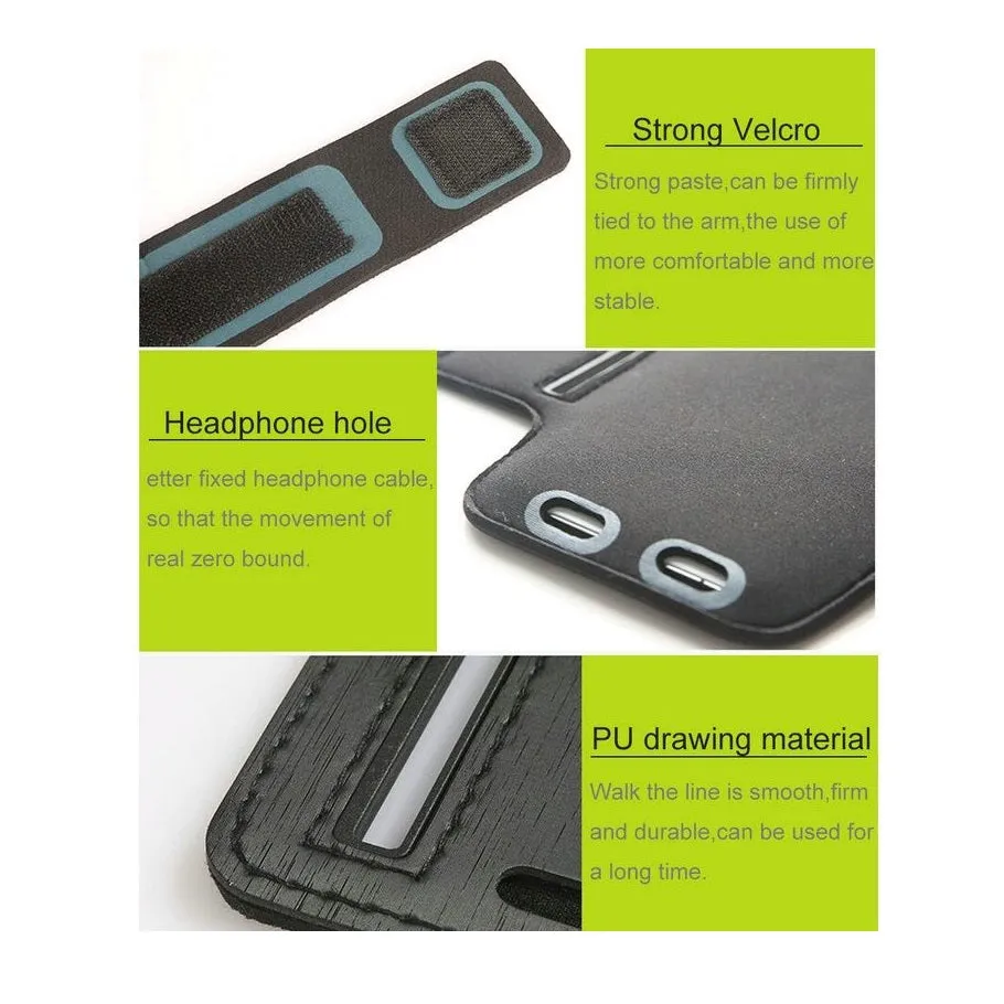 Armband Professional Cover Neoprene Waterproof Light Reflecting Wraparound Sport with Buckle for Blackview OSCAL C20 (2021)