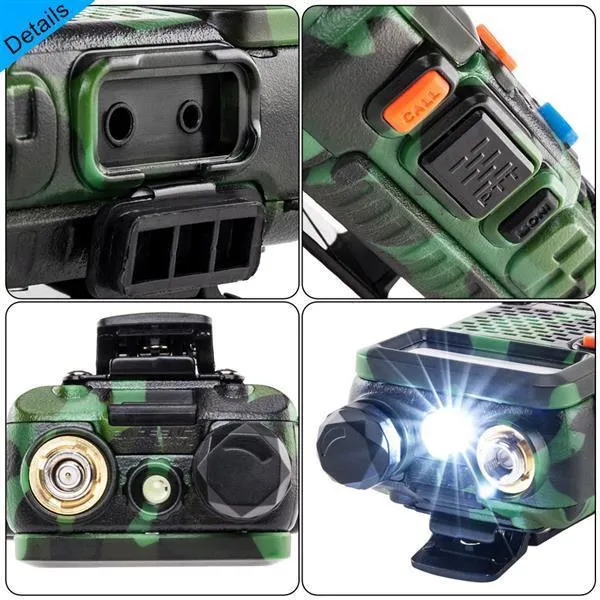 BAOFENG 1.5" LCD 5W 136~174MHz / 400~520MHz Dual Band Walkie Talkie