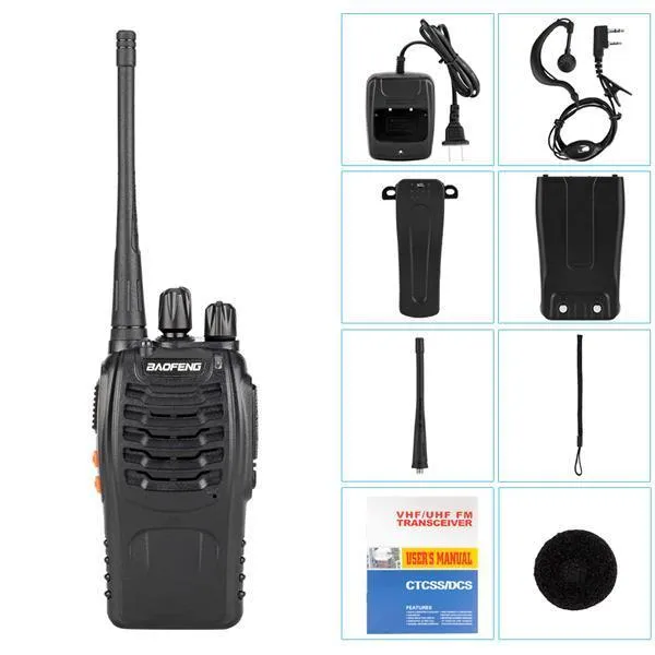 BaoFeng BF-888S 5W 400-470MHz Handheld Walkie Talkie Interphone