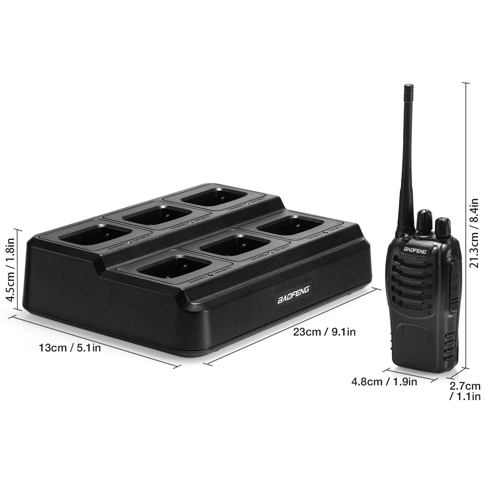 Baofeng BF-888S [6 Packs] [OPEN BOX]