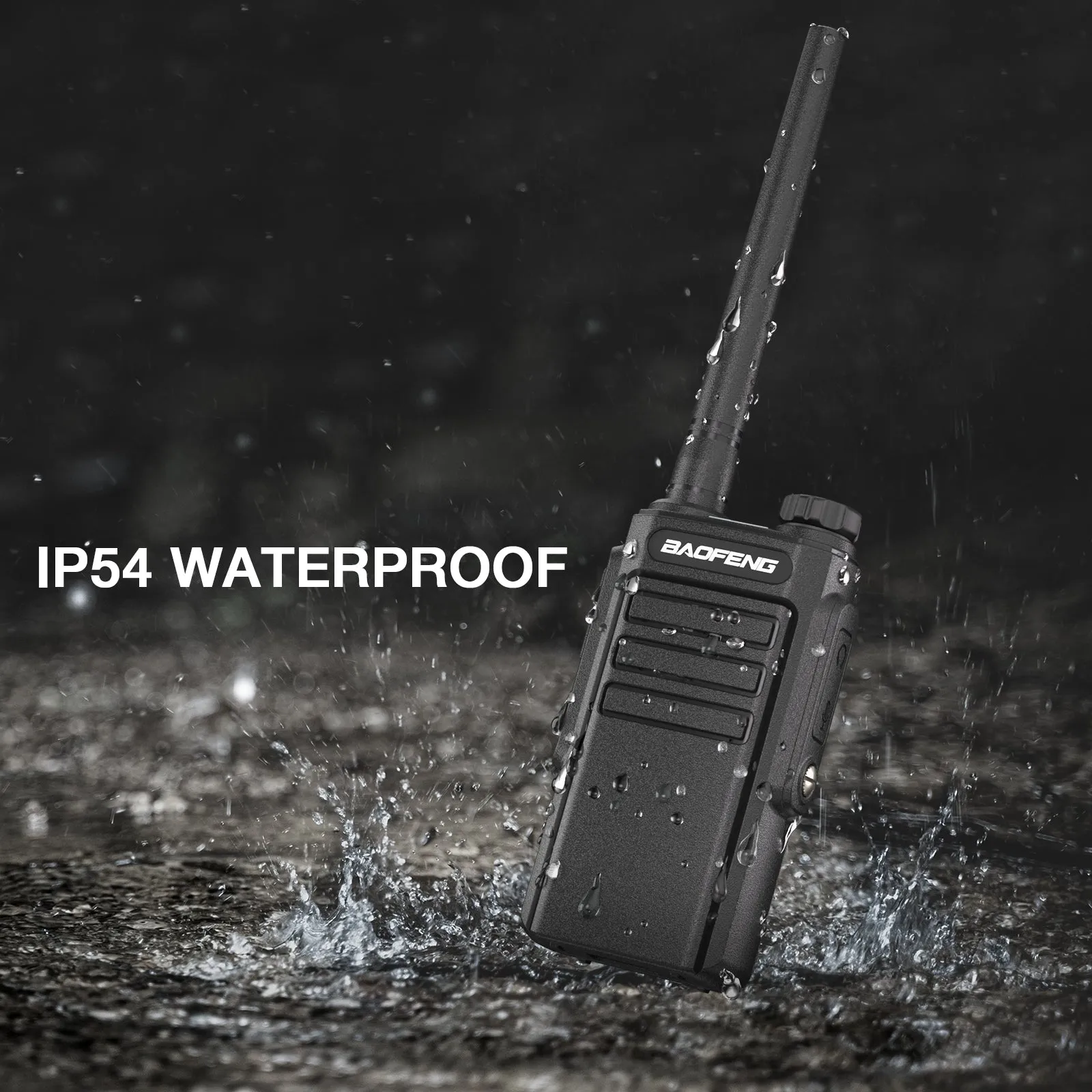 Baofeng MP31 GMRS Radio [1 Pair] | 2W |  IP54 Waterproof | USB-C Charging | VOX | NOAA Receive & Scan