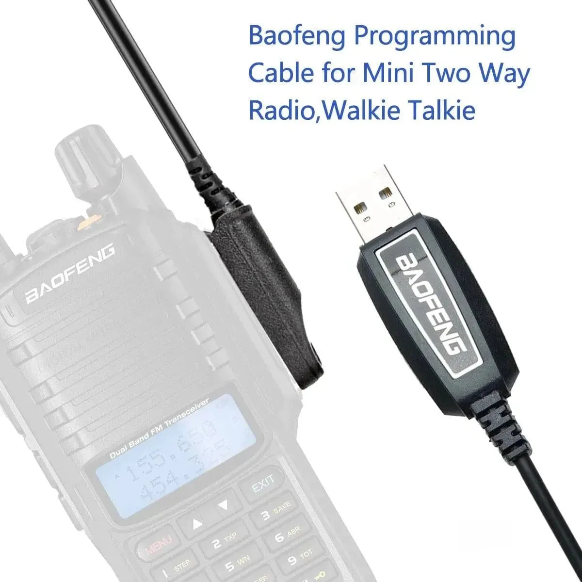 Baofeng UV-9R Waterproof USB Programming Cable For BaoFeng UV-9R Pro Plus XR PL2303 Chip Walkie Talkie Ham Two Way Radio