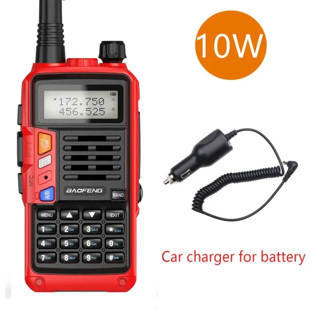 BAOFENG UV-S9 UV-S9 Plus Powerful Handheld Transceiver with UHF VHF Dual Band Walkie Talkie Ham UV-5R Two Way Radio