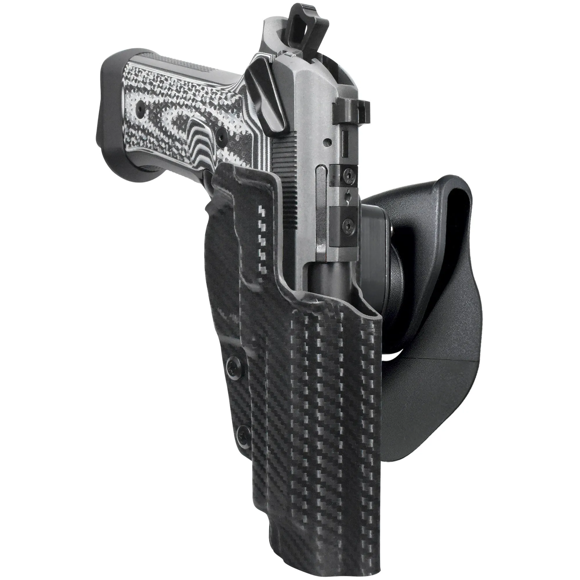 Beretta 92XI SAO, SAO Tactical, Squalo OWB Quick Release Paddle Holster