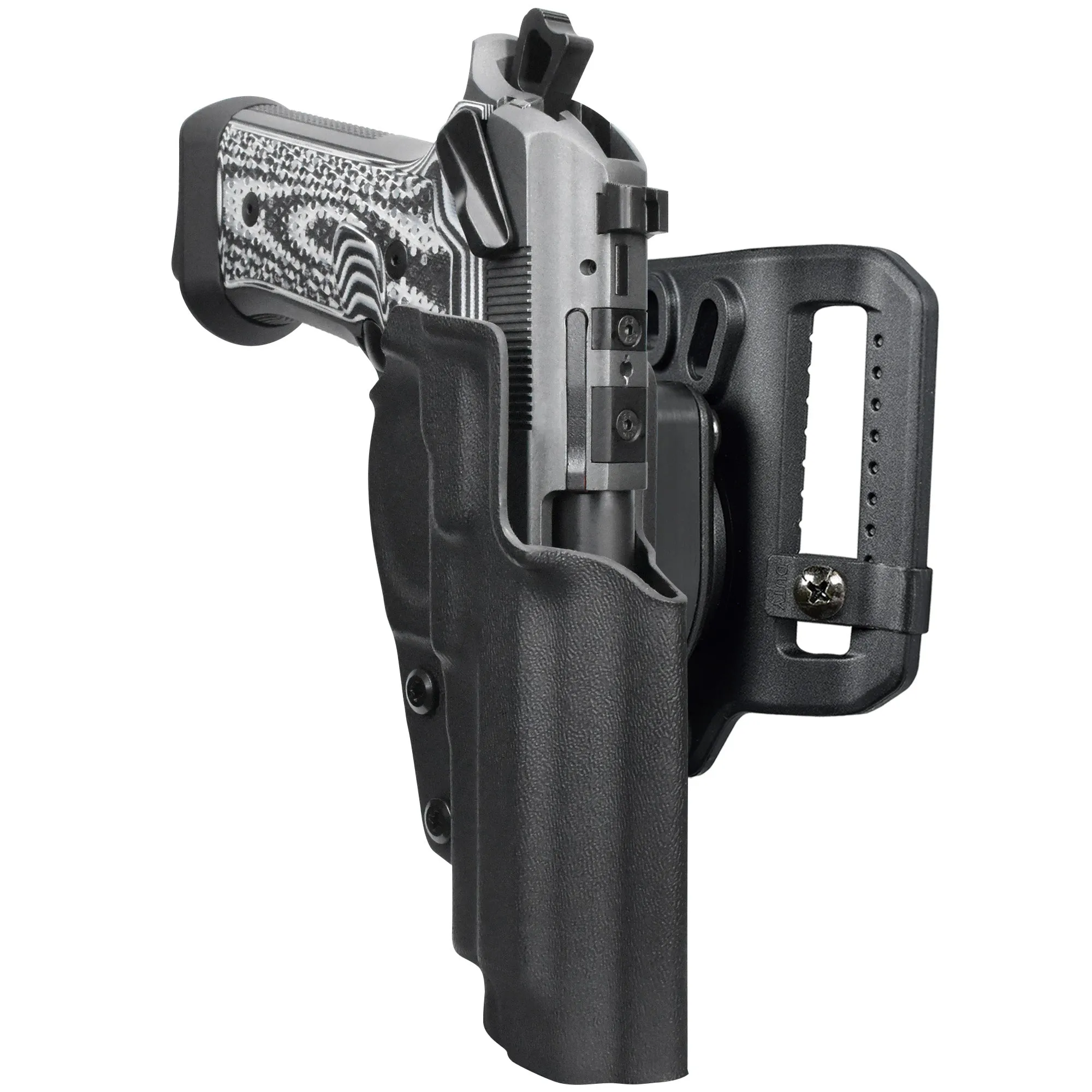 Beretta 92XI SAO, SAO Tactical, Squalo Quick Release Belt Loop Holster