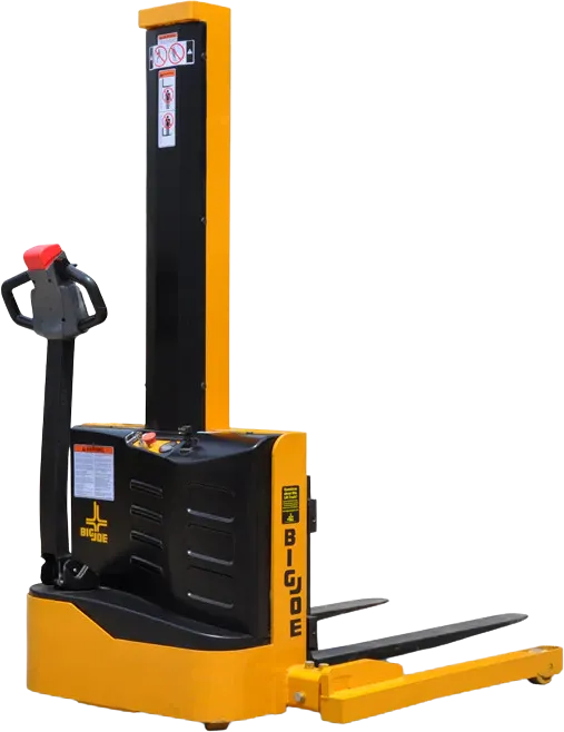 Big Joe S22-62 Walkie Straddle Stacker 2200 Lbs Capacity 62" Max Lift Height New