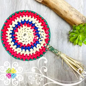 Braded Artisan Fan - Abanico de Palma