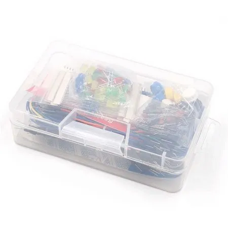 Breadboard, 400 Tie Points Electronics Starter Kit
