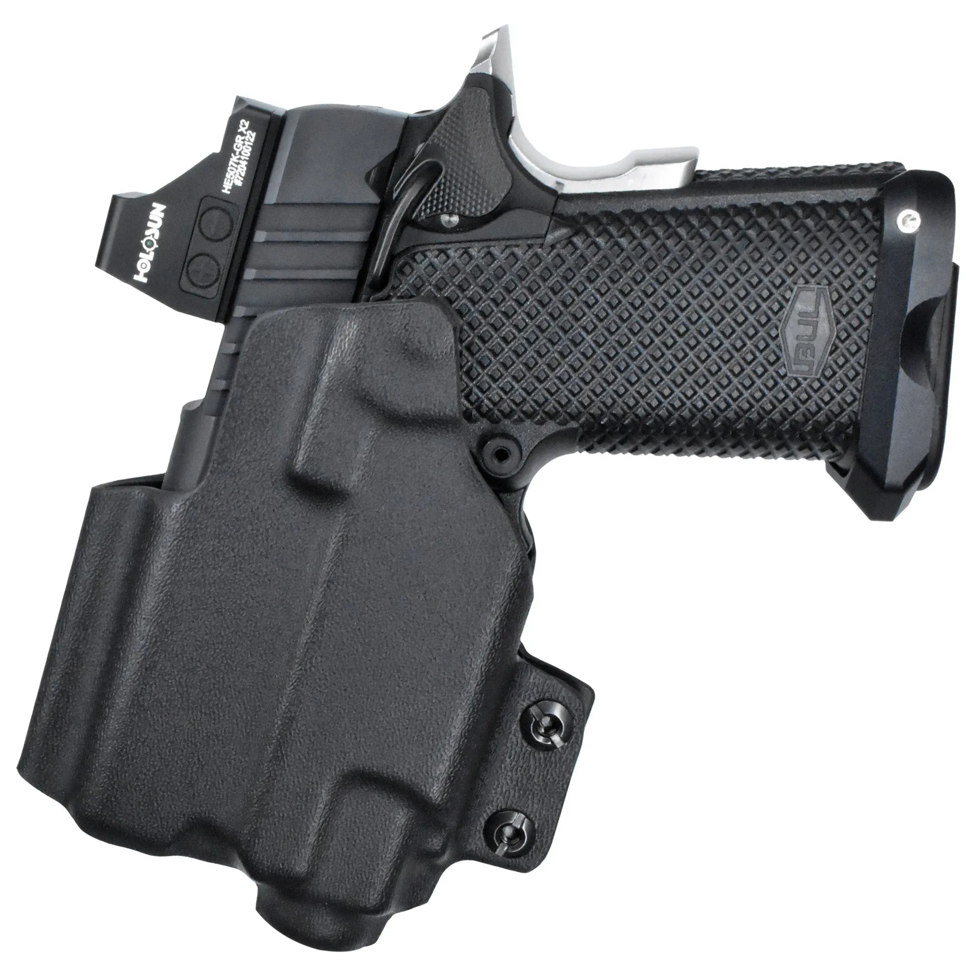 Bul Armory SAS II UL 3.25'' w/ Streamlight TLR-8AG IWB Belt Wing Tuckable Holster