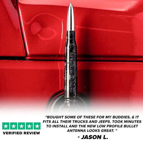 BULLET ANTENNA   3 FACE SHIELDS®
