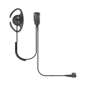 C-Shape Medium Duty Lapel Mic for Motorola GP1280, HT1250, PRO7350 & MTX8250LS Series Portables