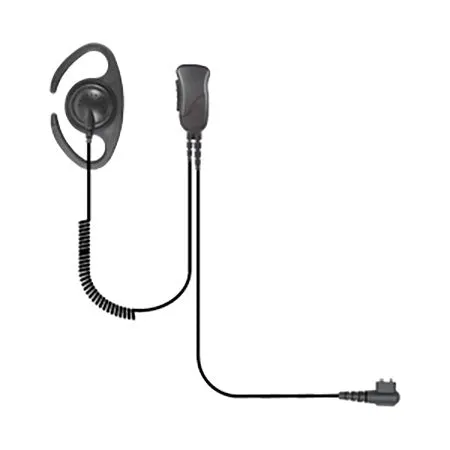 C-Shape Medium Duty Lapel Mic for Motorola GP1280, HT1250, PRO7350 & MTX8250LS Series Portables