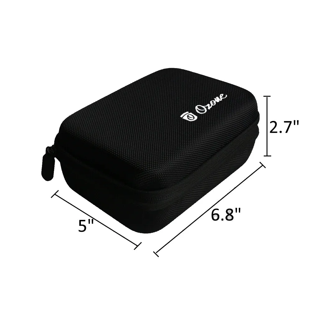 Camera Carry Case, Compatible for GoPro Action Camera, Camera Cleaning Accessories, DSLR Camera Accessories EVA Hard Shell Carrying Travel Case