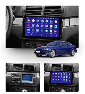 Car Dealz 10.2" Android 100 BMW 3-Series 3 Series E46 1998 - 2006 In Dash Plus OEM Fascia